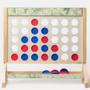 Watercolor Green and White Hydrangea Crest Fast Four