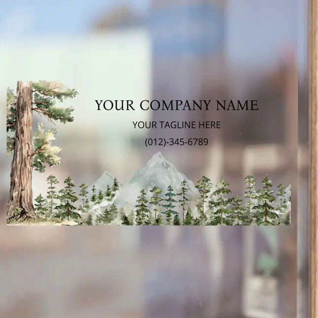 Personalized Window Cling