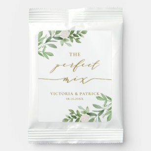 Watercolor Greenery Gold The Perfect Mix Wedding