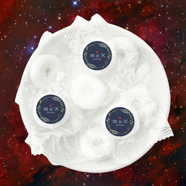 Watercolor Greenery Wedding  Life Saver® Mints (Watercolor Greenery Wedding Life Saver® Mints)