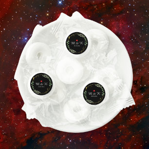 Watercolor Greenery Wedding Life Saver® Mints