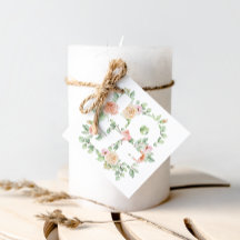 Watercolor Greeney and Roses LOVE Valentine's Day