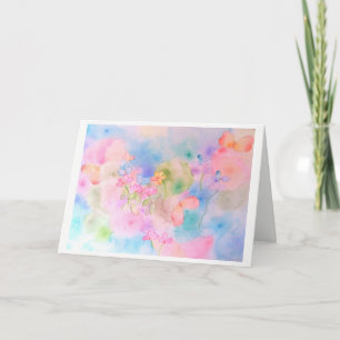 Watercolor Greeting card by ORDesigns