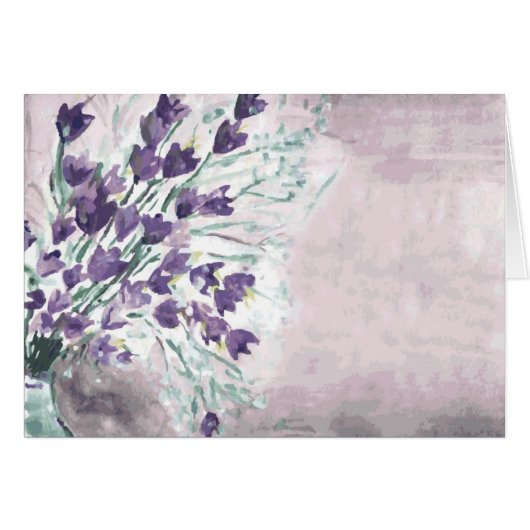 Watercolor grunge background with bells cards (Front Horizontal)