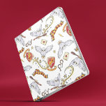 Watercolor GRYFFINDOR™ Hedwig Pattern 3 Ring Binder<br><div class="desc">Harry Potter | Check out this cute watercolor GRYFFINDOR™ pattern featuring their crest,  house scarf,  and Hedwig delivering brooms and letters!</div>