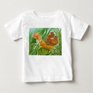 Watercolor – Hand Painted Botanical Floral Art Baby T-Shirt