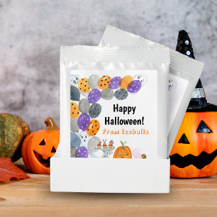 Watercolor Happy Halloween Costume Party Hot Chocolate Drink Mix