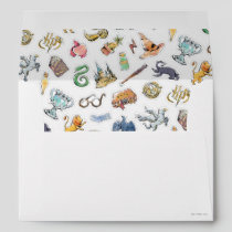 Watercolor Harry Potter Icons Envelope
