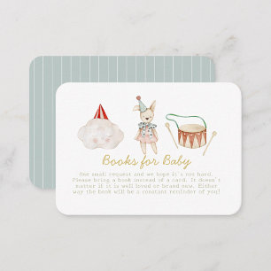 Watercolor Hello Baby Toys Books for Baby Enclosure Card
