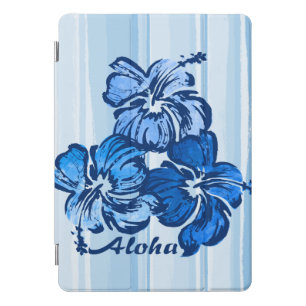 Watercolor Hibiscus Hawaiian Tropical iPad Pro Cover