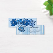 Watercolor Hibiscus Save The Date Bookmark (Desk)