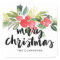Watercolor Holly Brush Calligraphy Merry Christmas