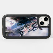 Watercolor Horse Otterbox iPhone Case (Back Horizontal)