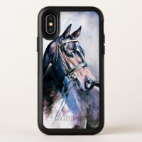 Watercolor Horse OtterBox iPhone X Case