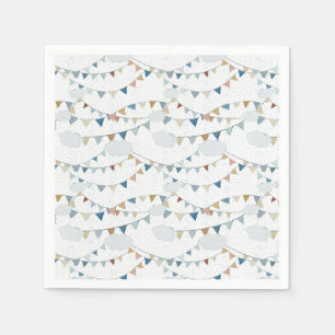 Watercolor Hot Air Balloon Mix // Kid’s Birthday Napkins