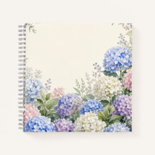 Watercolor Hydrangea Garden Journal