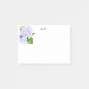 Watercolor Hydrangeas    Post-it Notes