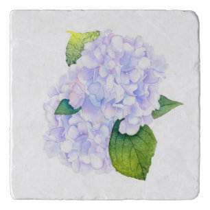 Watercolor Hydrangeas Trivet