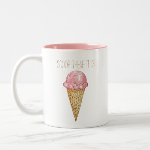 Watercolor Ice Cream Mug