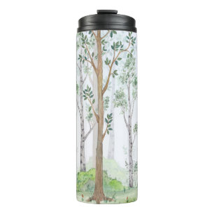 Watercolor illustration-Fairy forest. Children's i Thermal Tumbler