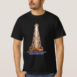 Watercolor Illustration Gasparilla Island Light T-Shirt