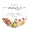 Watercolor Italian Food That's Amore Favor
