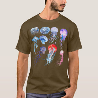watercolor jellyfish collection T-Shirt
