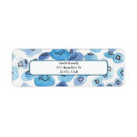 Watercolor Jellyfish Return Address Labels