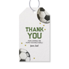 Watercolor Joint Soccer Gift Tags