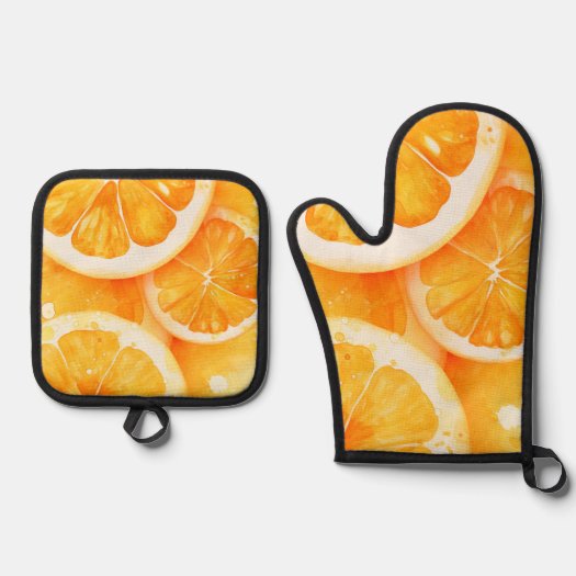  Watercolor Juicy Orange Slices