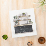 Watercolor Kitchen Utensils | Bridal Shower Recipe 3 Ring Binder<br><div class="desc">Collect recipes for the bride to be and organize them in this pretty watercolor binder! Hand painted kitchen interior scene with matching utensils and bowls on the spine. Customize the front with the Bride-to-Be's name and shower date, and add customization to the spine using the fields provided. This is a...</div>