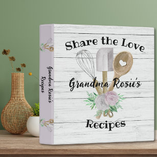 Recipe Keepsake Book From Granny: Create Your Own Recipe Book