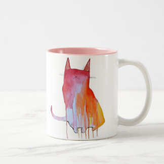 Watercolor Kitty Mug | Pierre