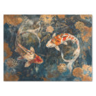 Watercolor Koi Fish Illustration