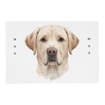 Watercolor Labrador Retriever Portrait Pet Food