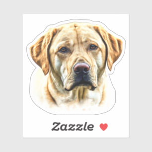 Watercolor Labrador Retriever Sticker