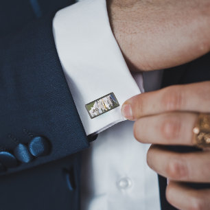 Watercolor Lacrosse Sticks Cufflinks