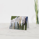 Watercolor Lacrosse Sticks Note Card