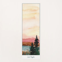 Watercolor Landscape Painting, Your Name