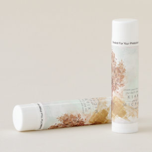 Watercolor Landscape Thank You Autumn Gold ID786 Lip Balm