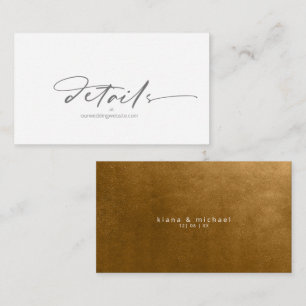 Watercolor Landscape Website Autumn Gold ID786 Enclosure Card