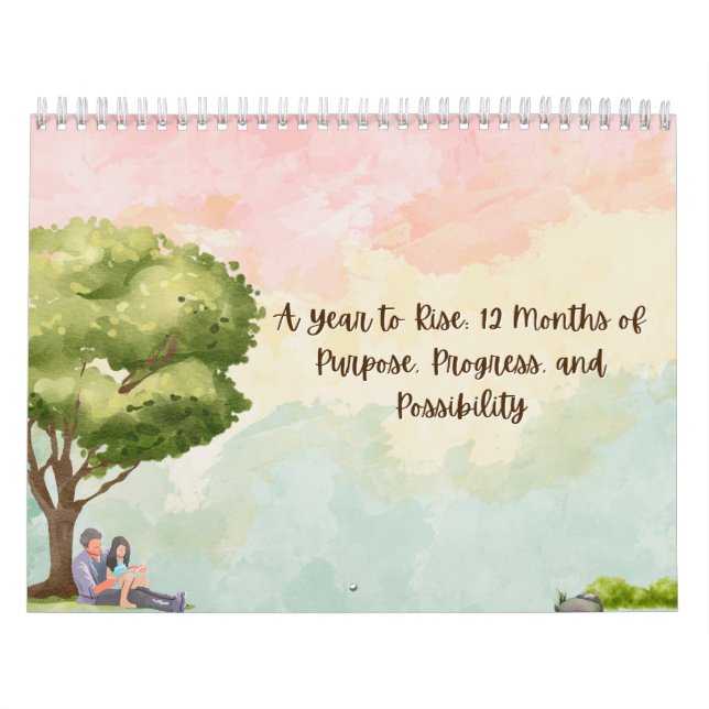 Watercolor Landscapes Calendar – A Year of Scenic  (Cover)