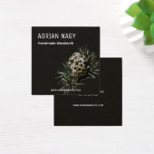 Watercolor Larch Cone Rustic Elegant (Desk)