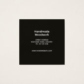 Watercolor Larch Cone Rustic Elegant (Back)