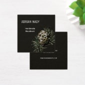 Watercolor Larch Cone Rustic Elegant (Desk)