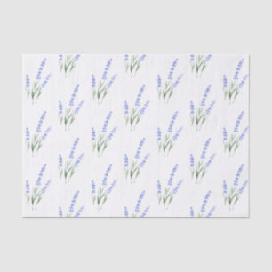 Watercolor Lavender Pattern Tissue Paper