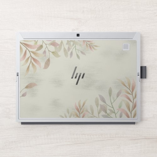 Watercolor leavesHP Elite x2 1013 G3 HP Laptop Skin