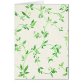 Watercolor leaves pattern (Front)