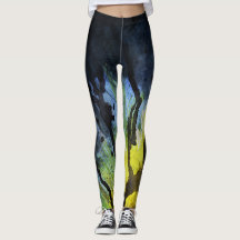 Watercolor Leggings