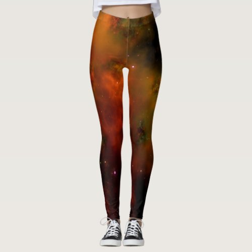 Watercolor Leggings for Vacation Looks